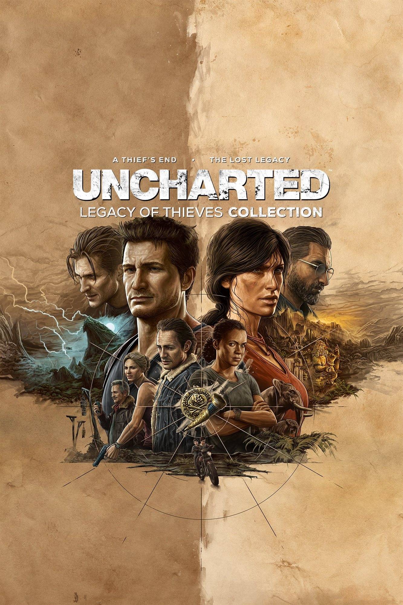 Uncharted Legacy of Thieves Collection (PC - Steam key)